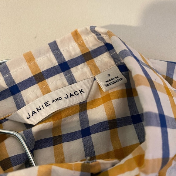 Janie and Jack fall button down - Picture 3 of 5